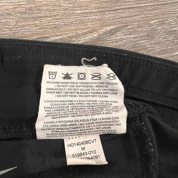 NIKE Running Dri Fit Stretch Zip Ankle & Zip Pocket Leggings Women's Size M - Picture 9 of 9